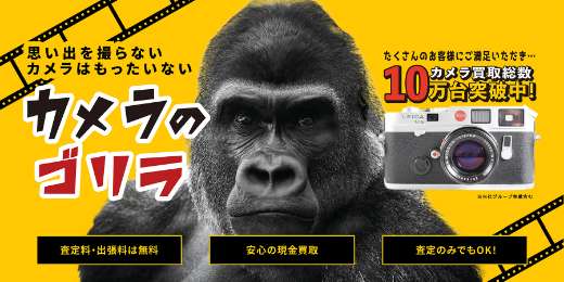 思い出を撮らないカメラはもったいない カメラのゴリラ